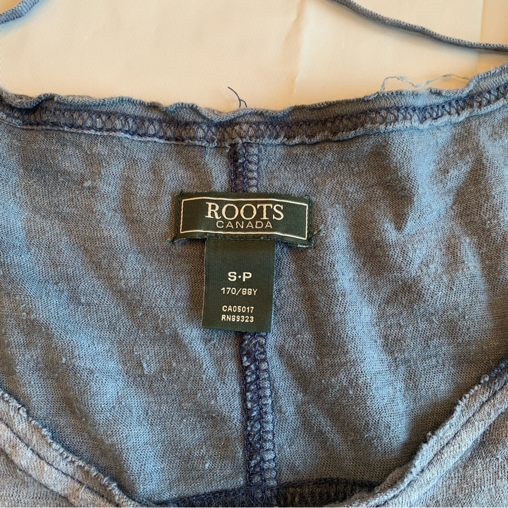 🌼 ROOTS Grey Tie-Dye Dress - Women’s Size Small 🌼 - Picture 7 of 14